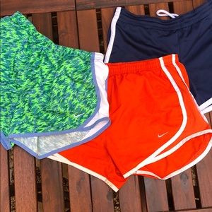 3 Nike workout shorts size small